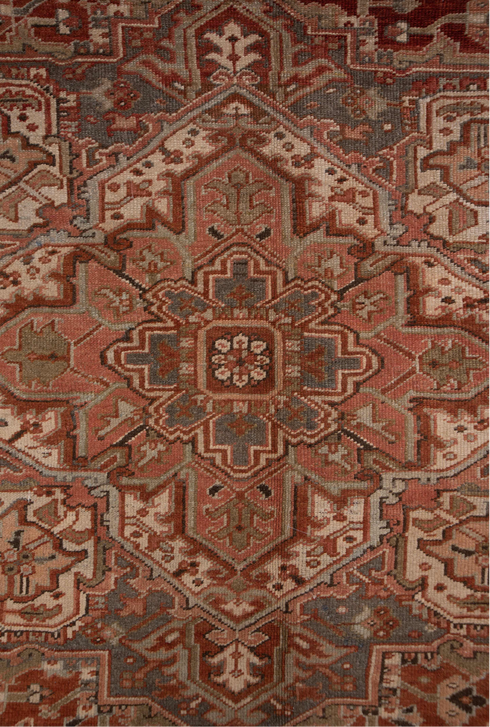 Vintage Heriz Area Rug (9' x 12')